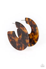 Load image into Gallery viewer, Tropically Torrid - Brown Earrings