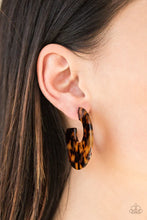 Load image into Gallery viewer, Tropically Torrid - Brown Earrings