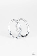 Load image into Gallery viewer, Miami Minimalist - White Hoop Earrings