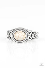 Load image into Gallery viewer, Set In Stone - White Ring