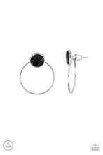 Load image into Gallery viewer, Simply Stone Dweller - Black Double-Sided Post Earrings