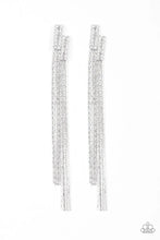 Load image into Gallery viewer, Radio Waves - White Post Earrings