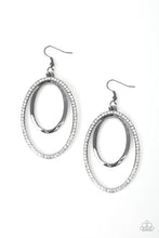 Load image into Gallery viewer, Wrapped In Wealth - Black Gunmetal Earrings