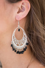 Load image into Gallery viewer, Malibu Mamba - Black Earrings