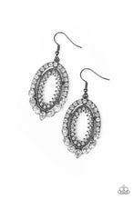 Load image into Gallery viewer, Trophy Shimmer - Black Gunmetal Earrings