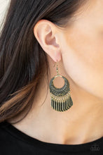 Load image into Gallery viewer, Mesa Majesty - Brass Earrings