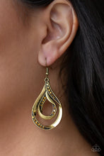 Load image into Gallery viewer, Flavor Of The Fleek - Brass Earrings