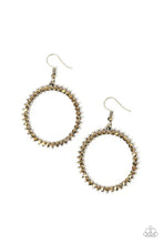 Load image into Gallery viewer, Spark Their Attention - Brass Earrings