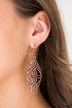 Load image into Gallery viewer, Tropical Trend - Copper Earrings