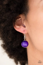 Load image into Gallery viewer, Panama Panorama - Purple Necklace