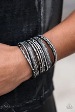 Load image into Gallery viewer, A Wait-and-SEQUIN Attitude - Black Bracelet