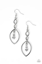 Load image into Gallery viewer, Timeless Twist - White Earrings