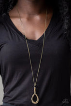 Load image into Gallery viewer, Red Carpet Royal - Brass Necklace