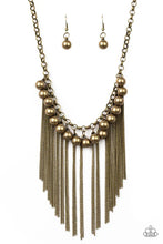 Load image into Gallery viewer, Powerhouse Prowl - Brass Necklace