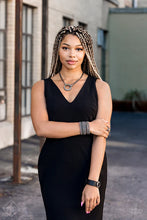 Load image into Gallery viewer, Rebel Razzle - Black Bracelet