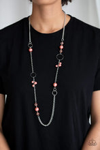 Load image into Gallery viewer, Pageant Princess - Orange Necklace