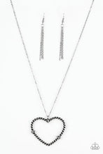 Load image into Gallery viewer, Straight From The Heart - Silver Necklace