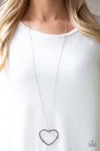 Load image into Gallery viewer, Straight From The Heart - Silver Necklace