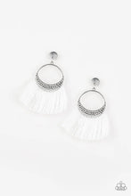Load image into Gallery viewer, Spartan Spirit - White Post Earrings
