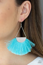 Load image into Gallery viewer, Modern Mayan - Blue Earrings