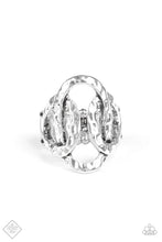 Load image into Gallery viewer, Triple The Texture - Silver Ring