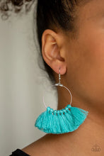 Load image into Gallery viewer, Peruvian Princess - Blue Earrings