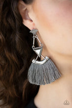 Load image into Gallery viewer, Puma Prowl - Silver Post Earrings