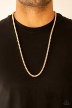 Load image into Gallery viewer, Boxed In - Gold Necklace