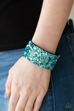 Load image into Gallery viewer, Starry Sequins - Blue Bracelet