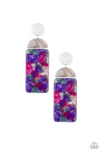 Load image into Gallery viewer, HAUTE On Their Heels - Purple Post Earrings