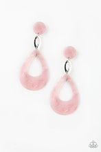 Load image into Gallery viewer, Beach Oasis - Pink Post Earrings