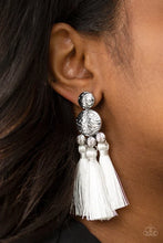 Load image into Gallery viewer, Taj Mahal Tourist - White Post Earrings
