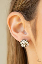 Load image into Gallery viewer, Diamond Daze - Brass Post Earrings