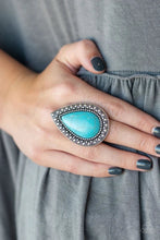 Load image into Gallery viewer, Santa Fe Storm - Blue Ring 🔸Turquoise Stone🔸