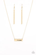 Load image into Gallery viewer, Best Grandma Ever - Gold Necklace