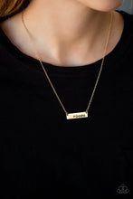 Load image into Gallery viewer, Best Grandma Ever - Gold Necklace