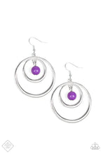 Load image into Gallery viewer, Diva Pop - Purple Earrings