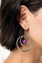 Load image into Gallery viewer, Diva Pop - Purple Earrings