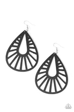 Load image into Gallery viewer, Coachella Chill - Black Earrings