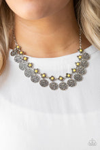 Load image into Gallery viewer, Mandala Movement - Yellow Necklace