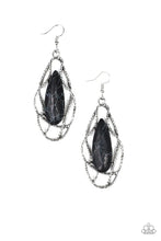 Load image into Gallery viewer, Artisan Tears - Black Earrings