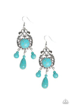 Load image into Gallery viewer, Stone Bliss - Blue Earrings