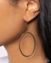 Load image into Gallery viewer, Move On OVAL! - Brass Necklace
