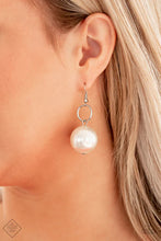 Load image into Gallery viewer, Wall Street Welcome Party - White Earrings