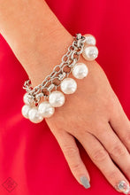 Load image into Gallery viewer, Word On Wall Street - White Bracelet
