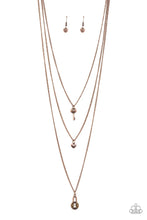 Load image into Gallery viewer, Secret Heart - Copper Necklace