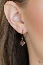 Load image into Gallery viewer, Secret Heart - Copper Necklace