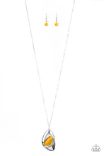 Load image into Gallery viewer, Asymmetrical Bliss - Yellow Necklace