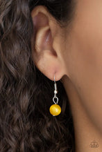Load image into Gallery viewer, Asymmetrical Bliss - Yellow Necklace