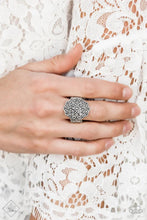 Load image into Gallery viewer, Modern Mandala - Silver Ring